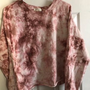 Plus Size Pink Cropped Sweater